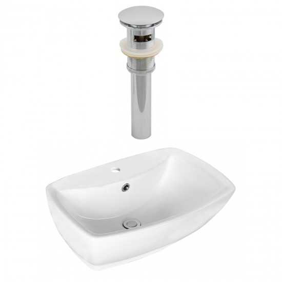 21.75-in. W Bathroom Vessel Sink Set_AI-14874