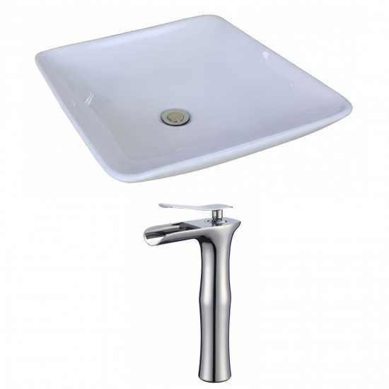 16.75-in. W Bathroom Vessel Sink Set_AI-17947