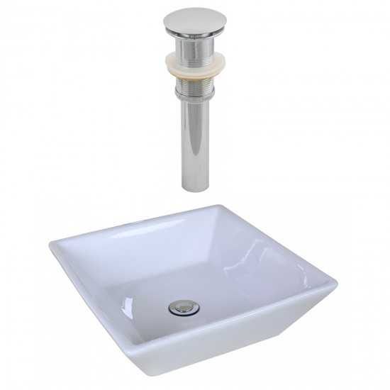 15.75-in. W Bathroom Vessel Sink Set_AI-14876