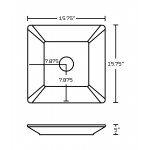15.75-in. W Bathroom Vessel Sink Set_AI-17951