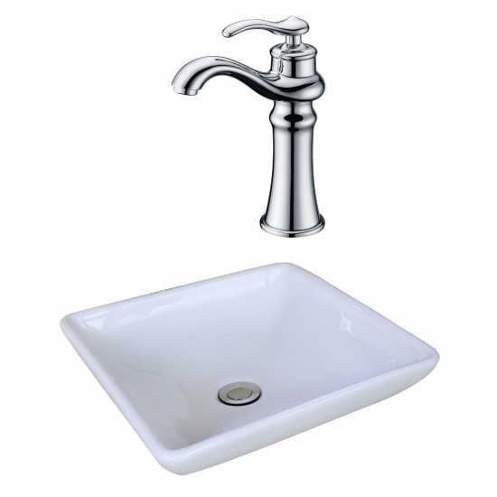 15.75-in. W Bathroom Vessel Sink Set_AI-17954