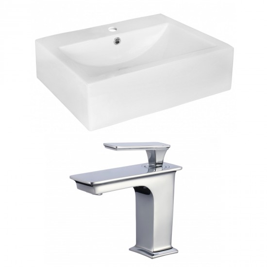 20.25-in. W Bathroom Vessel Sink Set_AI-17977