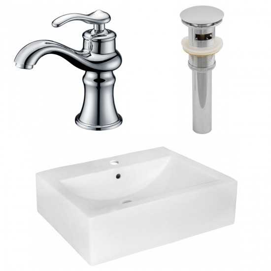 20.25-in. W Bathroom Vessel Sink Set_AI-26348