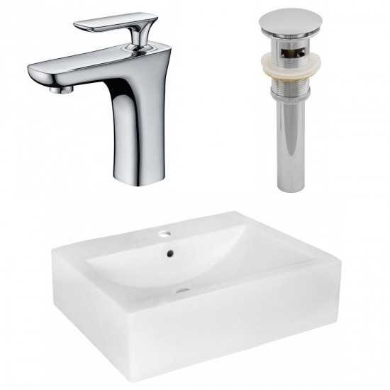 20.25-in. W Bathroom Vessel Sink Set_AI-26350