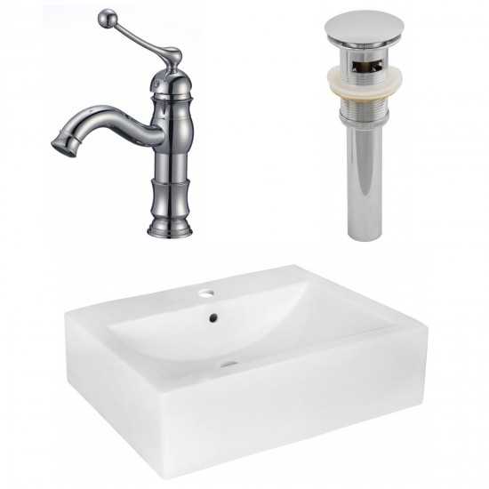 20.25-in. W Bathroom Vessel Sink Set_AI-26352