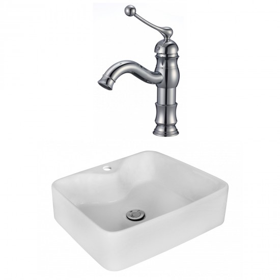 18.75-in. W Bathroom Vessel Sink Set_AI-17993