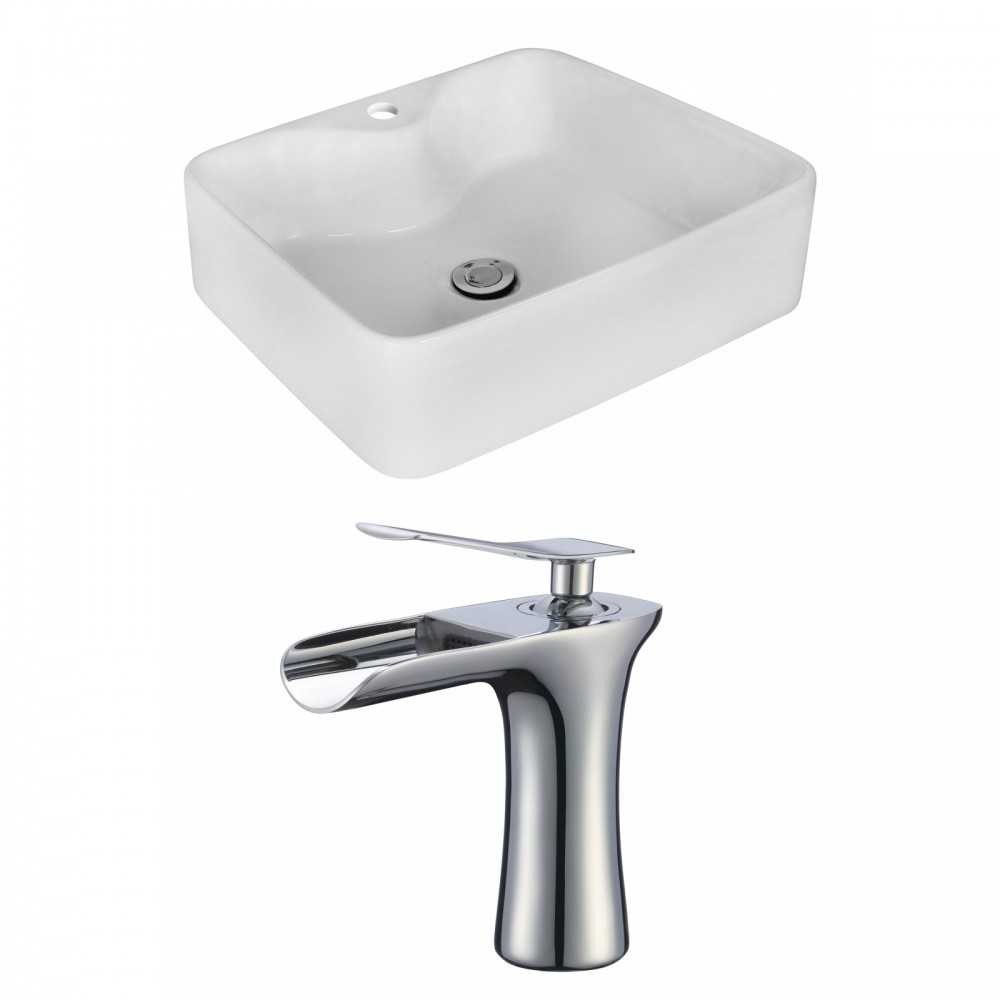 18.75-in. W Bathroom Vessel Sink Set_AI-17994