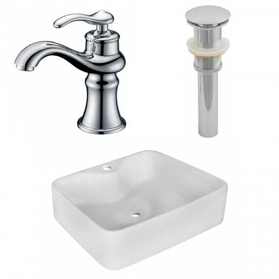 18.75-in. W Bathroom Vessel Sink Set_AI-26360