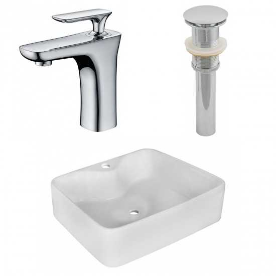 18.75-in. W Bathroom Vessel Sink Set_AI-26362