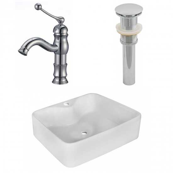 18.75-in. W Bathroom Vessel Sink Set_AI-26364