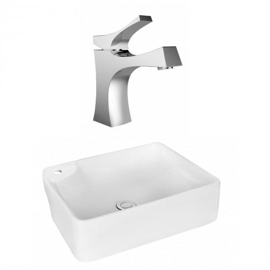 17.25-in. W Bathroom Vessel Sink Set_AI-17996