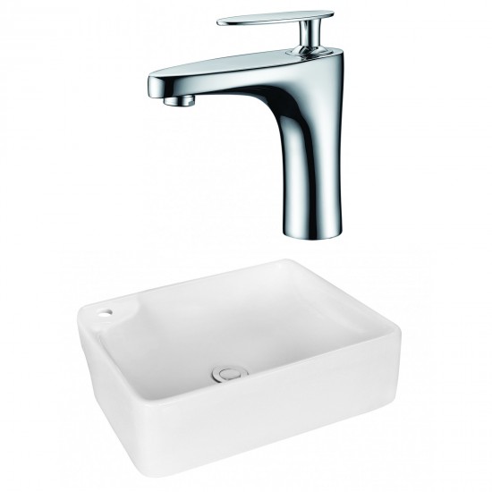 17.25-in. W Bathroom Vessel Sink Set_AI-17998