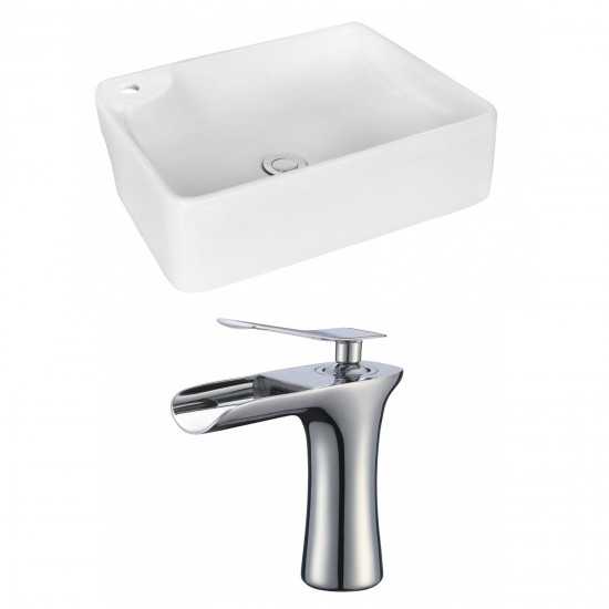 17.25-in. W Bathroom Vessel Sink Set_AI-18003