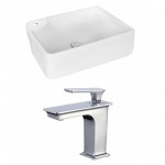 17.25-in. W Bathroom Vessel Sink Set_AI-18004