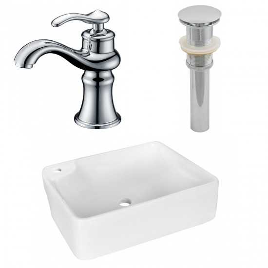 17.25-in. W Bathroom Vessel Sink Set_AI-26366