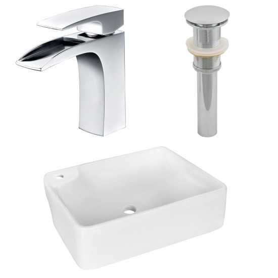 17.25-in. W Bathroom Vessel Sink Set_AI-26369