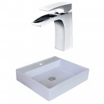 17-in. W Bathroom Vessel Sink Set_AI-18009