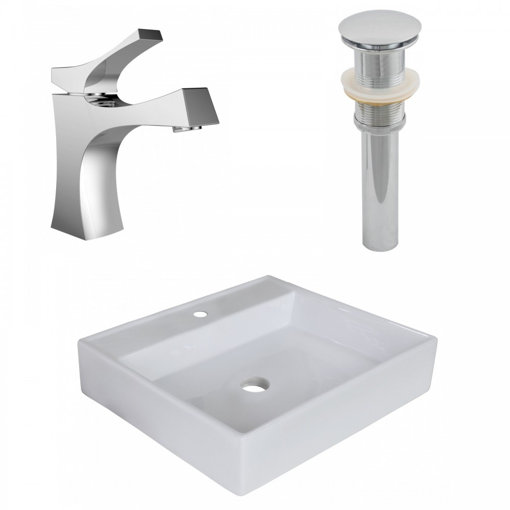 17-in. W Bathroom Vessel Sink Set_AI-26371