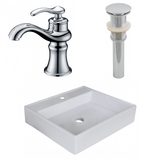 17-in. W Bathroom Vessel Sink Set_AI-26372