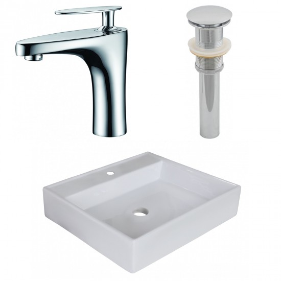 17-in. W Bathroom Vessel Sink Set_AI-26373