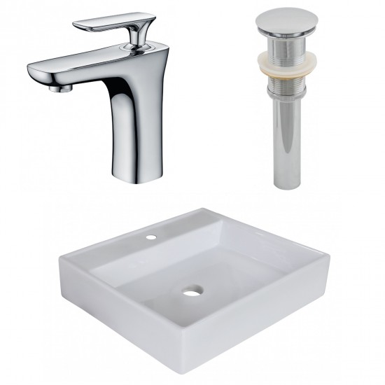 17-in. W Bathroom Vessel Sink Set_AI-26374