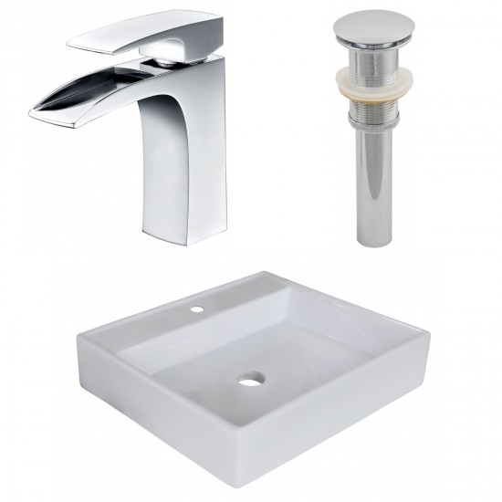 17-in. W Bathroom Vessel Sink Set_AI-26375