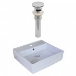 18-in. W Bathroom Vessel Sink Set_AI-14885