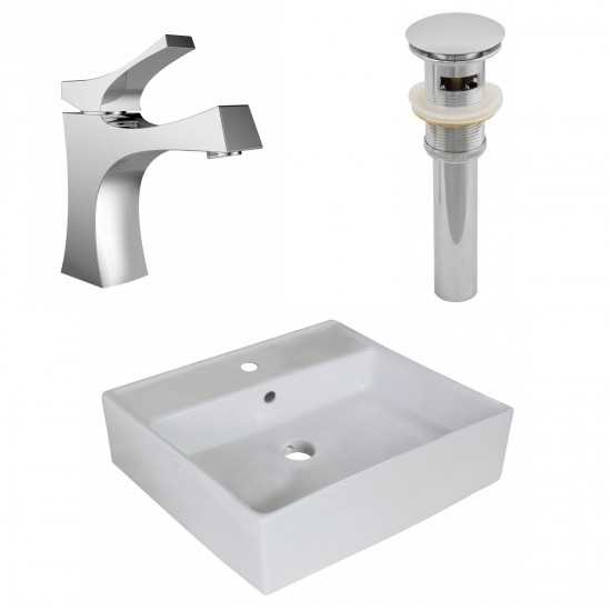 18-in. W Bathroom Vessel Sink Set_AI-26377