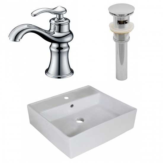 18-in. W Bathroom Vessel Sink Set_AI-26378