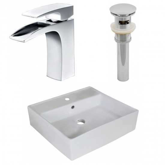 18-in. W Bathroom Vessel Sink Set_AI-26381