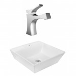 16.5-in. W Bathroom Vessel Sink Set_AI-18023