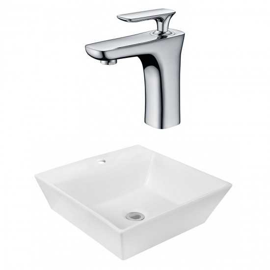 16.5-in. W Bathroom Vessel Sink Set_AI-18026