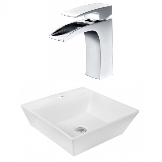 16.5-in. W Bathroom Vessel Sink Set_AI-18027