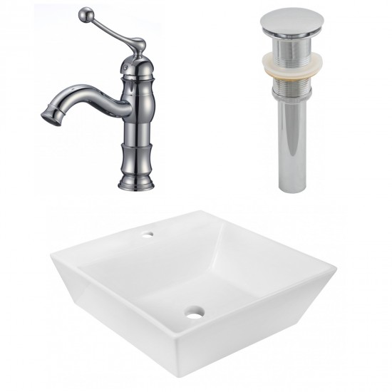 16.5-in. W Bathroom Vessel Sink Set_AI-26388