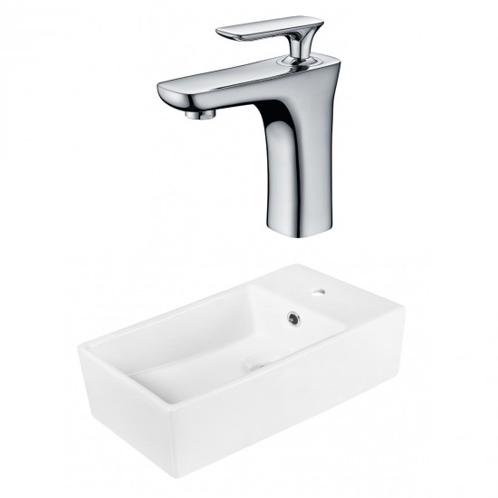 19-in. W Bathroom Vessel Sink Set_AI-18035