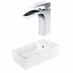19-in. W Bathroom Vessel Sink Set_AI-18036