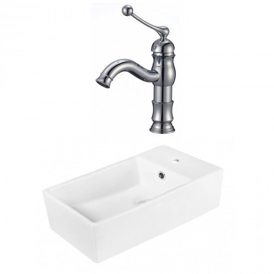 19-in. W Bathroom Vessel Sink Set_AI-18038