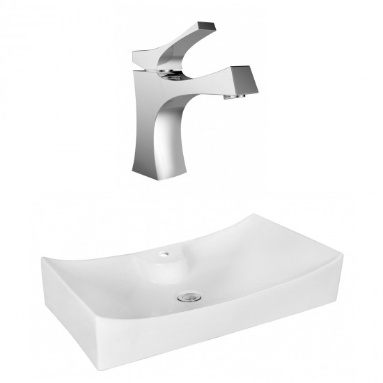 26.25-in. W Bathroom Vessel Sink Set_AI-18041