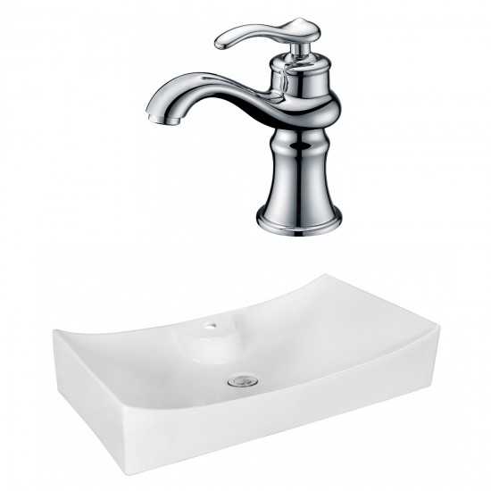 26.25-in. W Bathroom Vessel Sink Set_AI-18042