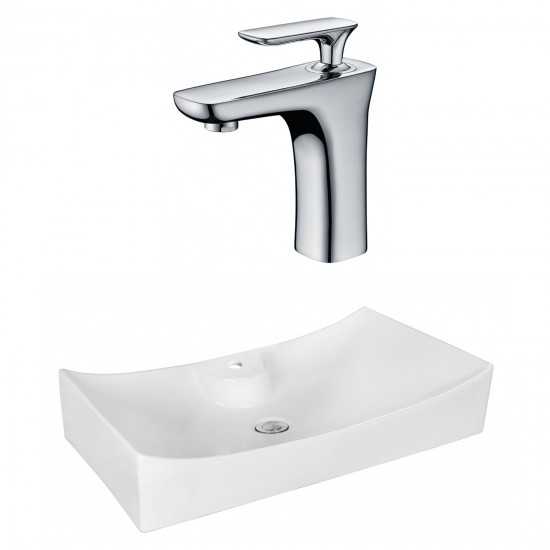 26.25-in. W Bathroom Vessel Sink Set_AI-18044