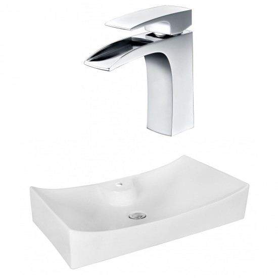 26.25-in. W Bathroom Vessel Sink Set_AI-18045