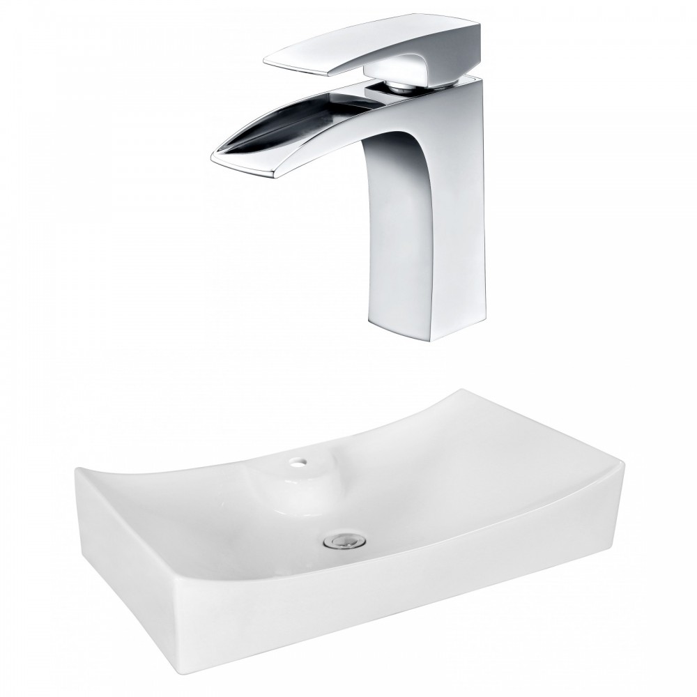 26.25-in. W Bathroom Vessel Sink Set_AI-18045