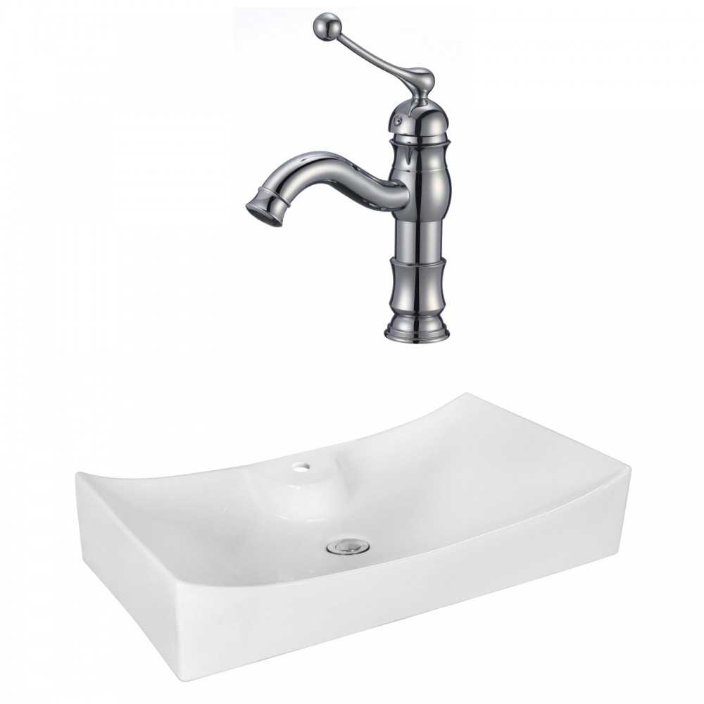 26.25-in. W Bathroom Vessel Sink Set_AI-18047