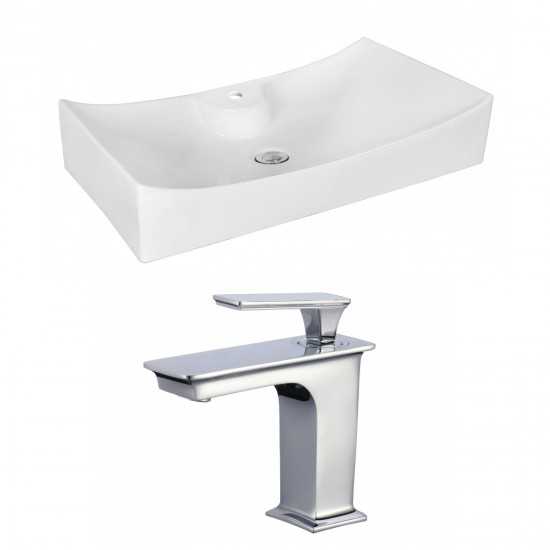 26.25-in. W Bathroom Vessel Sink Set_AI-18049