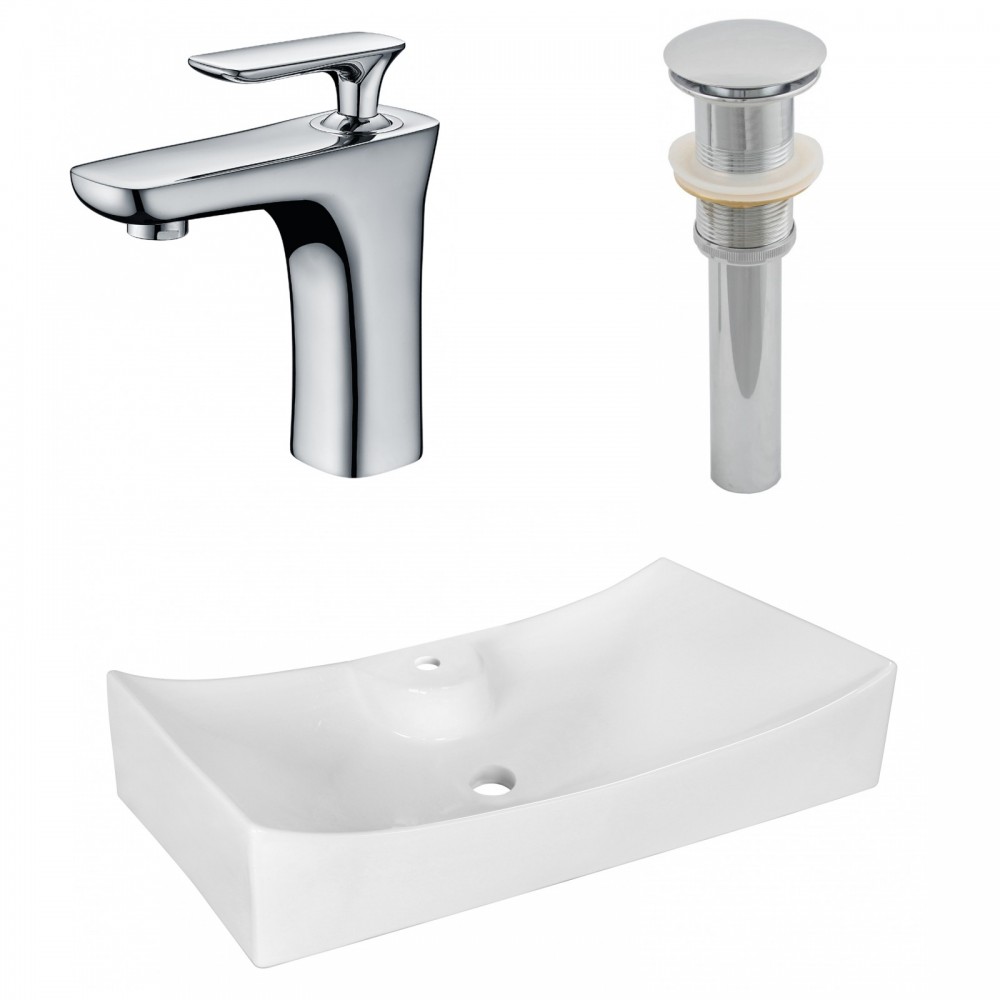 26.25-in. W Bathroom Vessel Sink Set_AI-26398