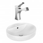 18.1-in. W Bathroom Vessel Sink Set_AI-18050