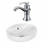 18.1-in. W Bathroom Vessel Sink Set_AI-18051