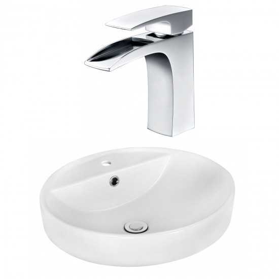 18.1-in. W Bathroom Vessel Sink Set_AI-18054