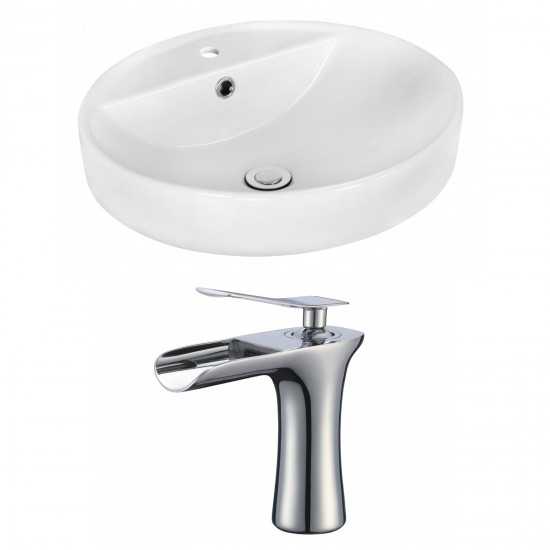 18.1-in. W Bathroom Vessel Sink Set_AI-18057