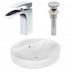 18.1-in. W Bathroom Vessel Sink Set_AI-26405